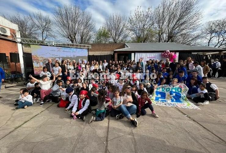 Imagen de La escuela 153 "General Las Heras" de Barrio Monte Flores cumplió 170 años de vida.