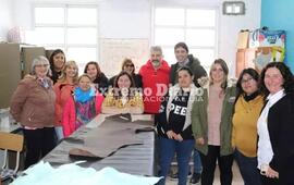 Imagen de Inici&oacute; el nuevo curso de marroquiner&iacute;a de la Comuna de Fighiera