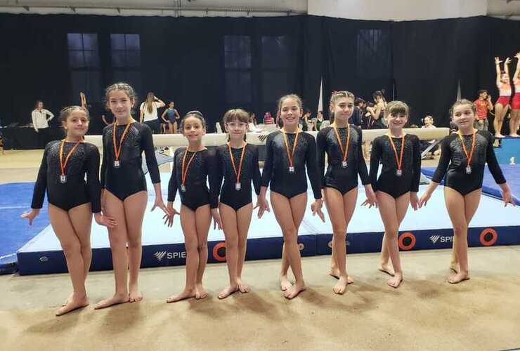 Imagen de Gimnastas de Unión participaron del Torneo Provincial para Federadas en Rosario.