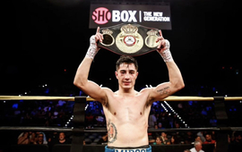 Imagen de Mirco Cuello pele&oacute; en Estados Unidos, gan&oacute; y sigue invicto en el Profesionalismo.