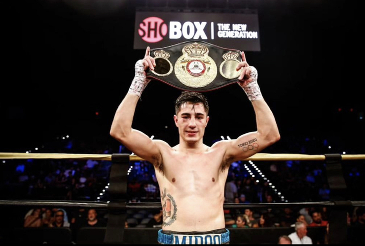 Imagen de Mirco Cuello pele&oacute; en Estados Unidos, gan&oacute; y sigue invicto en el Profesionalismo.