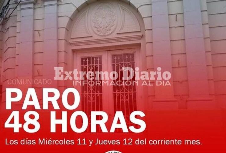 Imagen de El Sindicato de Trabajadores Municipales anunció un paro de 48 horas