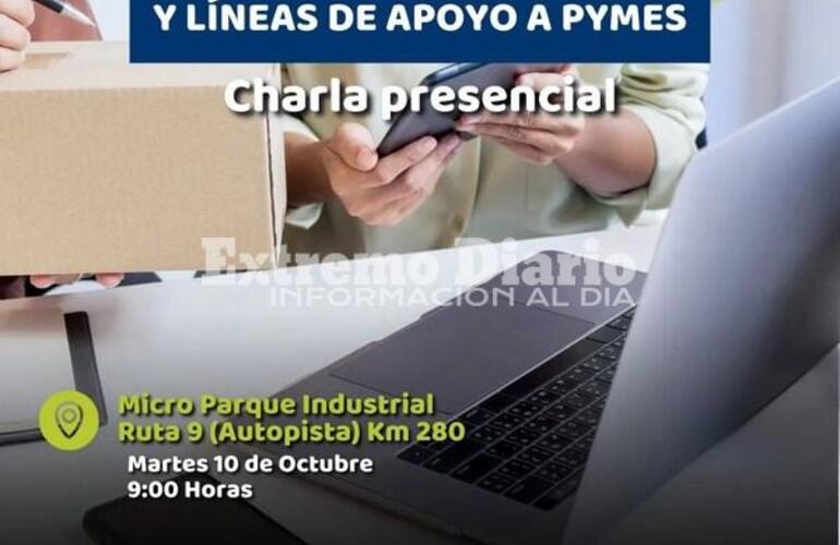 Imagen de Alvear: Presentarán líneas de créditos para pymes y emprendedores locales