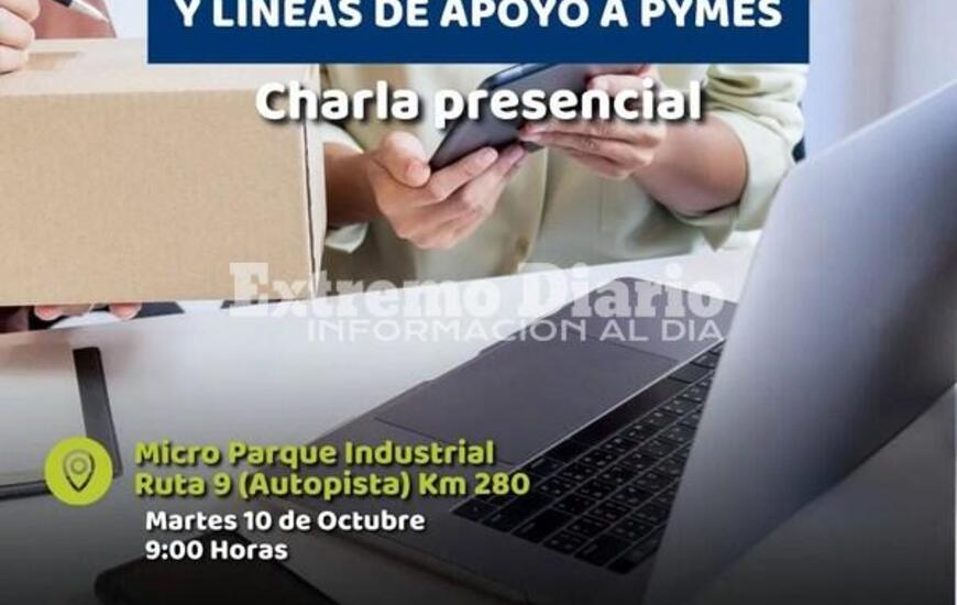 Imagen de Alvear: Presentar&aacute;n l&iacute;neas de cr&eacute;ditos para pymes y emprendedores locales
