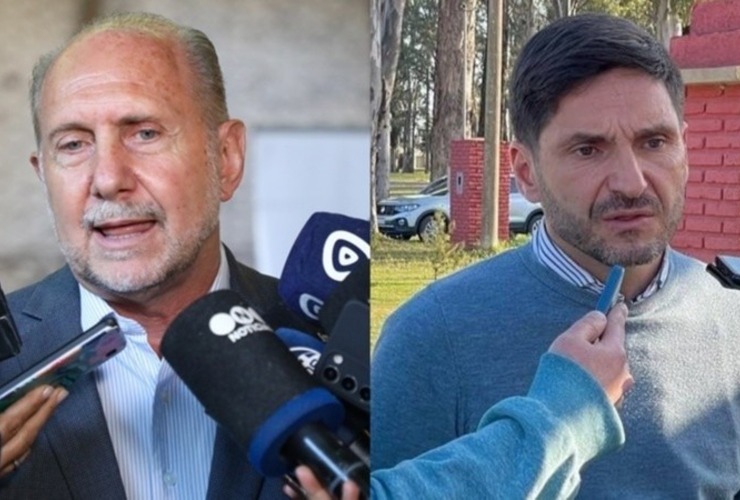 Imagen de Perotti y Pullaro se encontrarán este jueves por primera vez desde el inicio de la transición Imagen de Perotti y Pullaro se encontrarán este jueves por primera vez desde el inicio de la transición