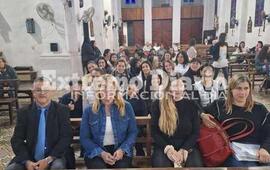 Imagen de Se realiz&oacute; una misa por el 41&deg; aniversario del Profesorado San Miguel