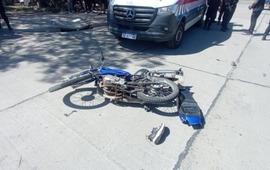 Imagen de Accidente fatal: un motociclista muri&oacute; tras ser atropellado por un m&oacute;vil policial