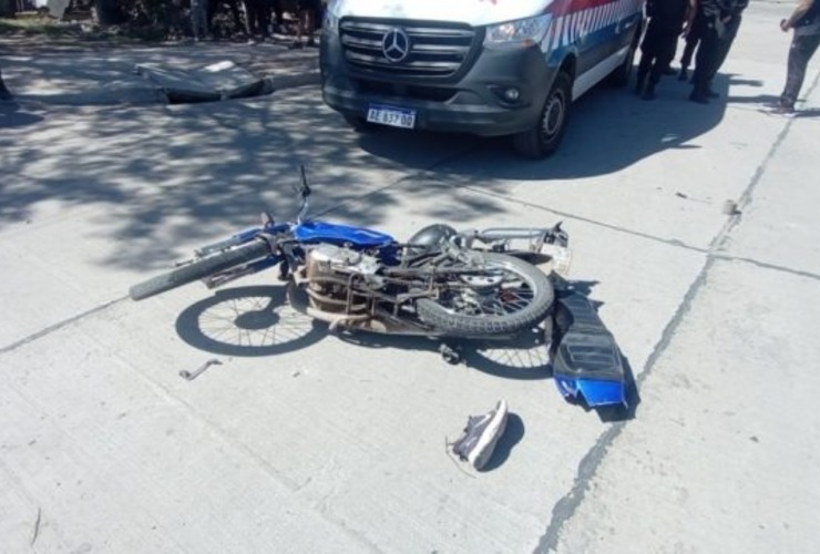 Imagen de Accidente fatal: un motociclista murió tras ser atropellado por un móvil policial