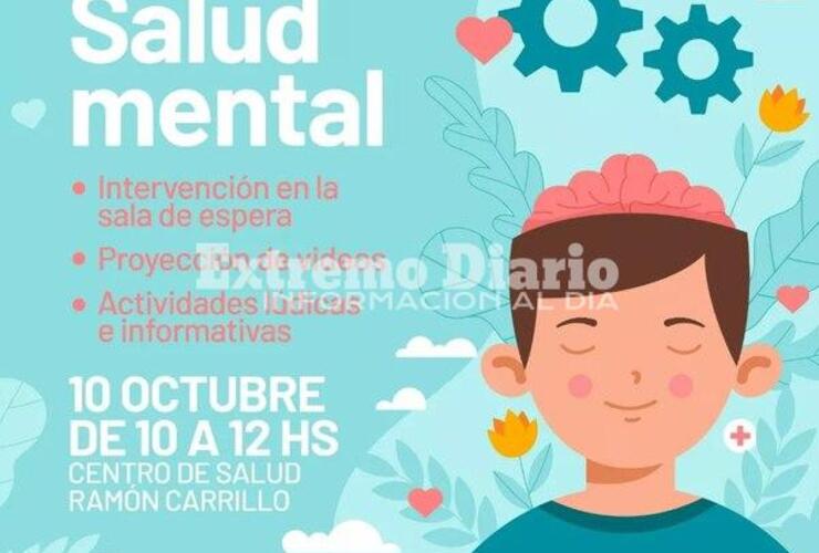 Imagen de Día Mundial de la Salud Mental: Actividades en el Centro de Salud