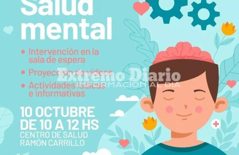 Imagen de Día Mundial de la Salud Mental: Actividades en el Centro de Salud