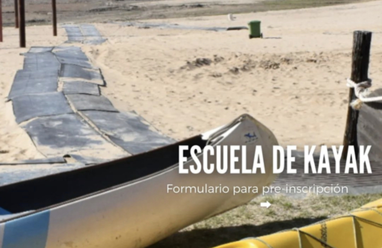 Imagen de Pre inscripción de la Escuela de Canotaje y Kayak del Rowing Club.