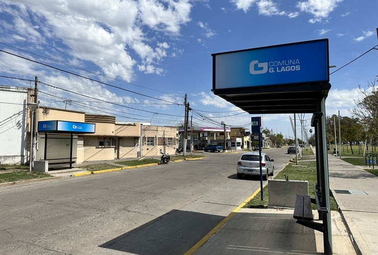 Imagen de Nuevas paradas para transportes p&uacute;blicos en General Lagos.