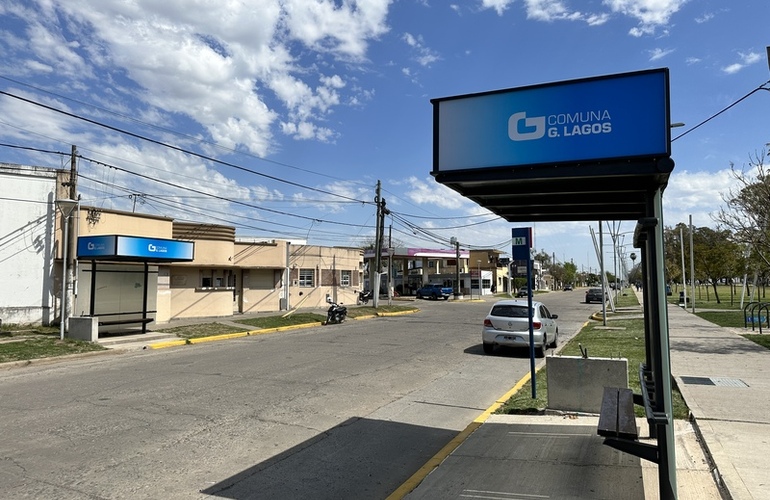 Imagen de Nuevas paradas para transportes p&uacute;blicos en General Lagos.