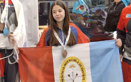 Imagen de Delfina Rodr&iacute;guez fue Medalla de Bronce en Taekwondo en los Juegos Nacionales 'Evita'.