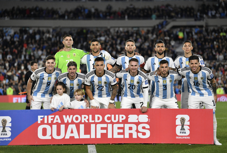 Imagen de La Selección Argentina venció 1-0 a Paraguay por las Eliminatorias Sudamericanas.