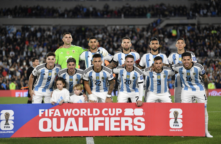 Imagen de La Selección Argentina venció 1-0 a Paraguay por las Eliminatorias Sudamericanas.