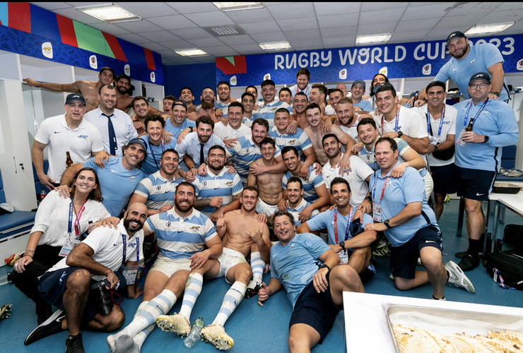 Imagen de Los Pumas vencieron a Gales y pasaron a Semifinales del Mundial Francia 2023.