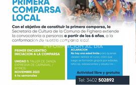 Imagen de Convocatoria abierta para la conformaci&oacute;n de la primera comparsa en Fighiera