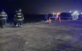 El operativo de la semana pasada en San Lorenzo, donde cay&oacute; un coche por motivos que se investigan.