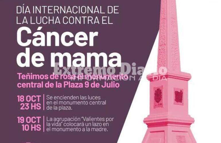 Imagen de Todo rosa: Día internacional de la concientización sobre el cáncer de mama