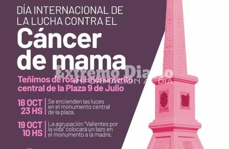 Imagen de Todo rosa: D&iacute;a internacional de la concientizaci&oacute;n sobre el c&aacute;ncer de mama