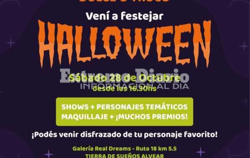 Imagen de La Comuna de Alvear festeja Halloween en El Algarrobo y El Sauce