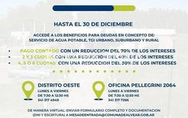 Imagen de Alvear: Se extendi&oacute; el plazo para el pago de deudas