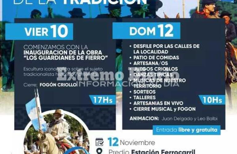 Imagen de La Comuna de Fighiera conmemora el Día de la Tradición