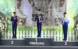 Imagen de Vicente Bachieca, 3&ordm; puesto y Medalla de Bronce en el Mundial de Alemania.