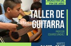 Imagen de El taller de guitarra del Centro Cultural realiza la muestra de fin de año