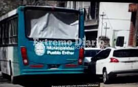 La luneta rota desde hace un mes.