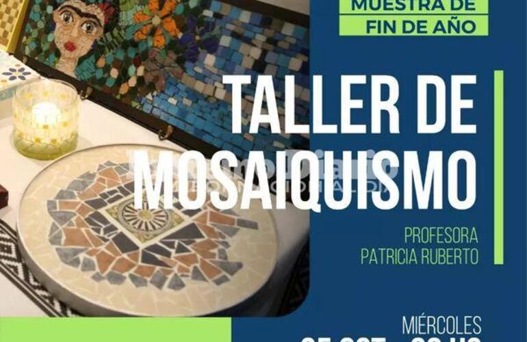 Imagen de El taller de mosaiquismo realizará la muestra de fin de año