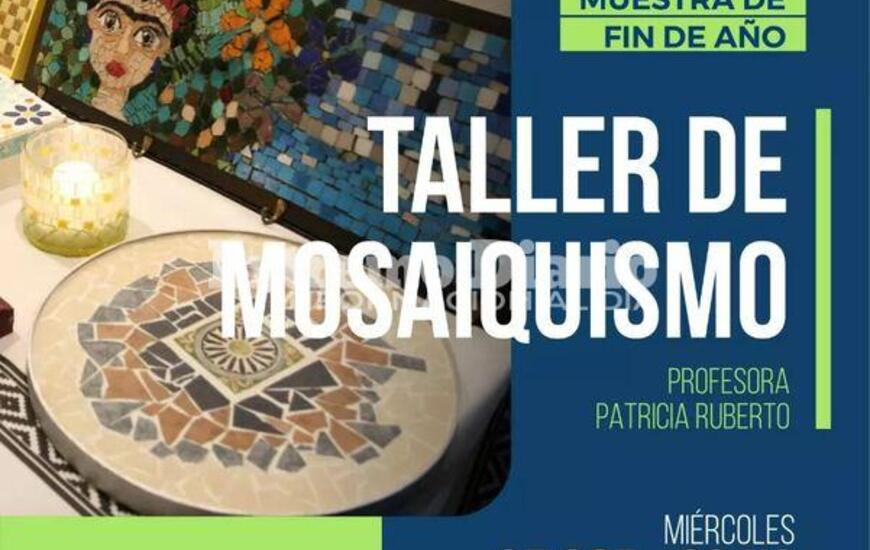 Imagen de El taller de mosaiquismo realizar&aacute; la muestra de fin de a&ntilde;o