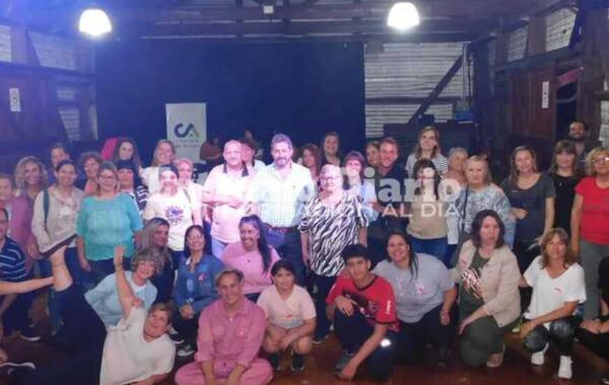 Imagen de La Comuna de Alvear realiz&oacute; una jornada especial por el c&aacute;ncer de mama