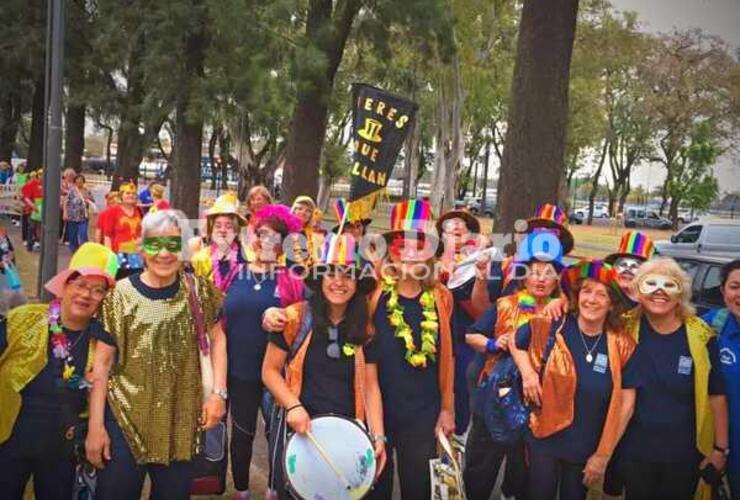 Imagen de El grupo +60 de Alvear celebró en Rosario el día de los derechos de las personas mayores