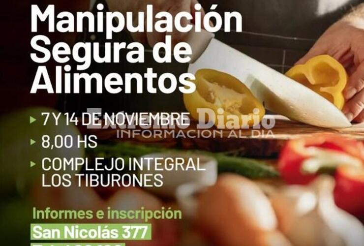 Imagen de Nueva capacitación en manipulación segura de alimentos