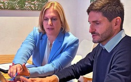 Imagen de Pullaro desde la UCR y la electa vice Gisela Scaglia desde el PRO rechazaron el pacto con Milei