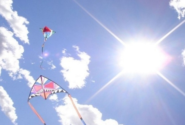 Cielo celeste pero con alerta por tormentas en nuestra región.