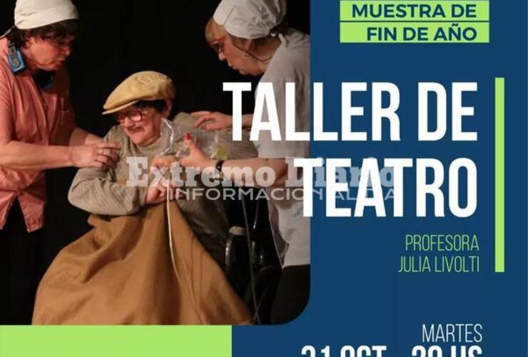 Imagen de Muestras de fin de año: Taller de teatro a cargo de la profesora Julia Livolti