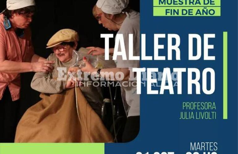 Imagen de Muestras de fin de año: Taller de teatro a cargo de la profesora Julia Livolti