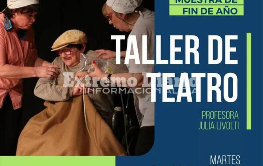 Imagen de Muestras de fin de a&ntilde;o: Taller de teatro a cargo de la profesora Julia Livolti