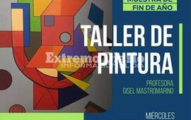 Imagen de Muestras de fin de a&ntilde;o: Taller de pintura a cargo de la profesora Gisel Mastromarino