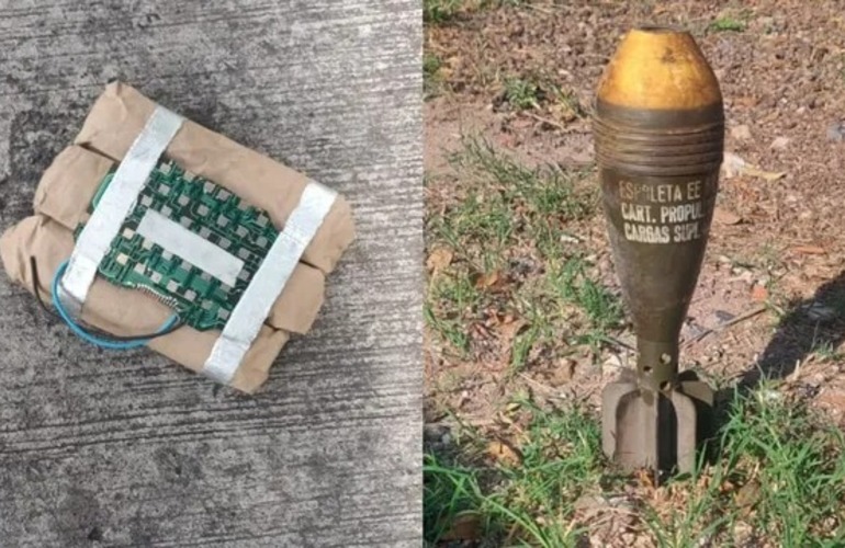 El hallazgo de los dos artefactos explosivos encendi&oacute; las alertas