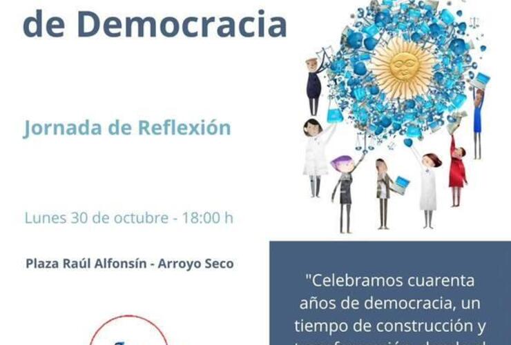 Imagen de El Profesorado N°21 realizará hoy una jornada de reflexión en la plaza Raúl Alfonsín