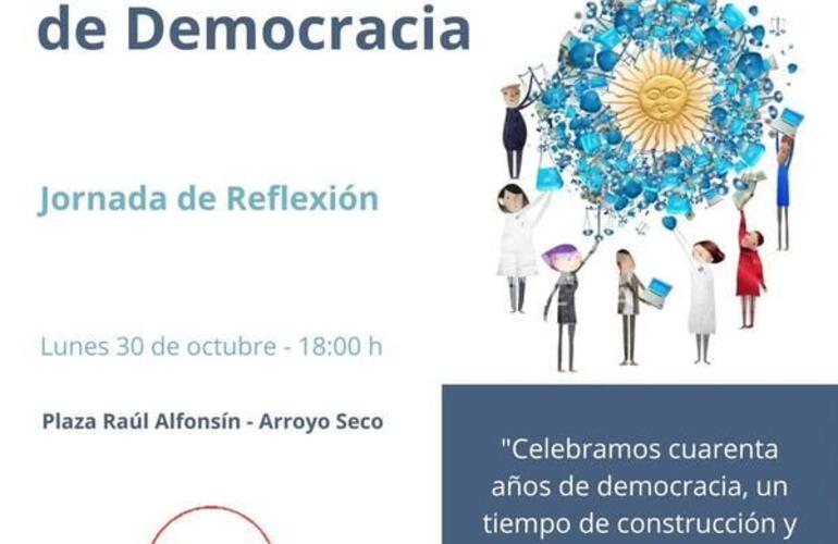 Imagen de El Profesorado N°21 realizará hoy una jornada de reflexión en la plaza Raúl Alfonsín