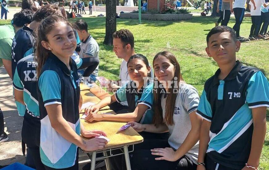Imagen de EESOPI 3007: Jornada de integraci&oacute;n con alumnos de 7&deg; grado