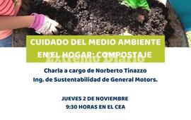 Imagen de Alvear: Charla abierta sobre el cuidado del medioambiente en el hogar