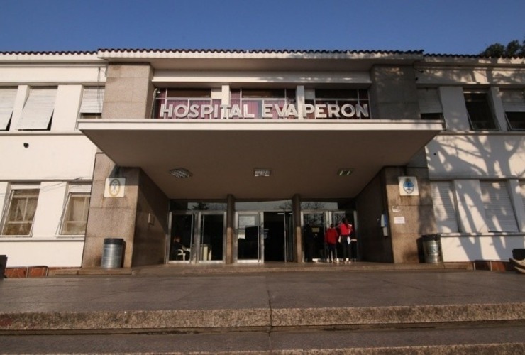 El cartel apareció este lunes en el hospital provincial de Baigorria, y es similar a otra amenaza de hace dos semanas. (Rosario3)
