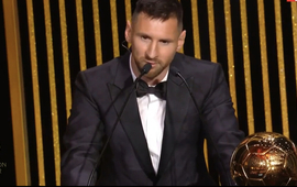 Imagen de Messi gan&oacute; el 'Bal&oacute;n de Oro' y Dibu Mart&iacute;nez fue elegido 'Mejor Arquero'.