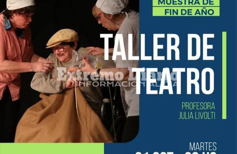 Imagen de Hoy se realizar&aacute; la muestra del taller de teatro en el Centro Cultural